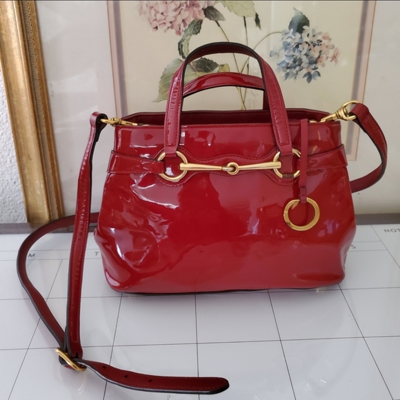 Gucci Red Patent Bag Limited Edition - Picture 7 of 12